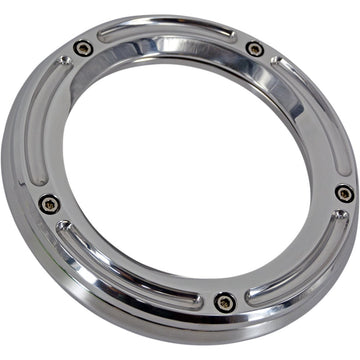 TRASK Assault Derby Cover - Chrome - Softail TM-0042CH