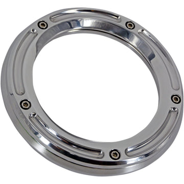 TRASK Assault Derby Cover - Chrome - Touring/Trike TM-0041CH