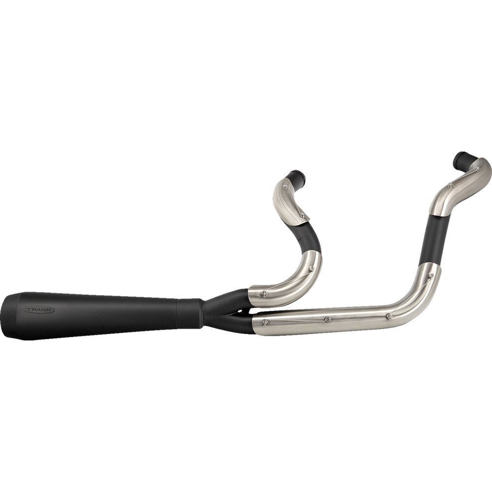 TRASK 2-into-1 Assault Exhaust System - Black TM-5300BK