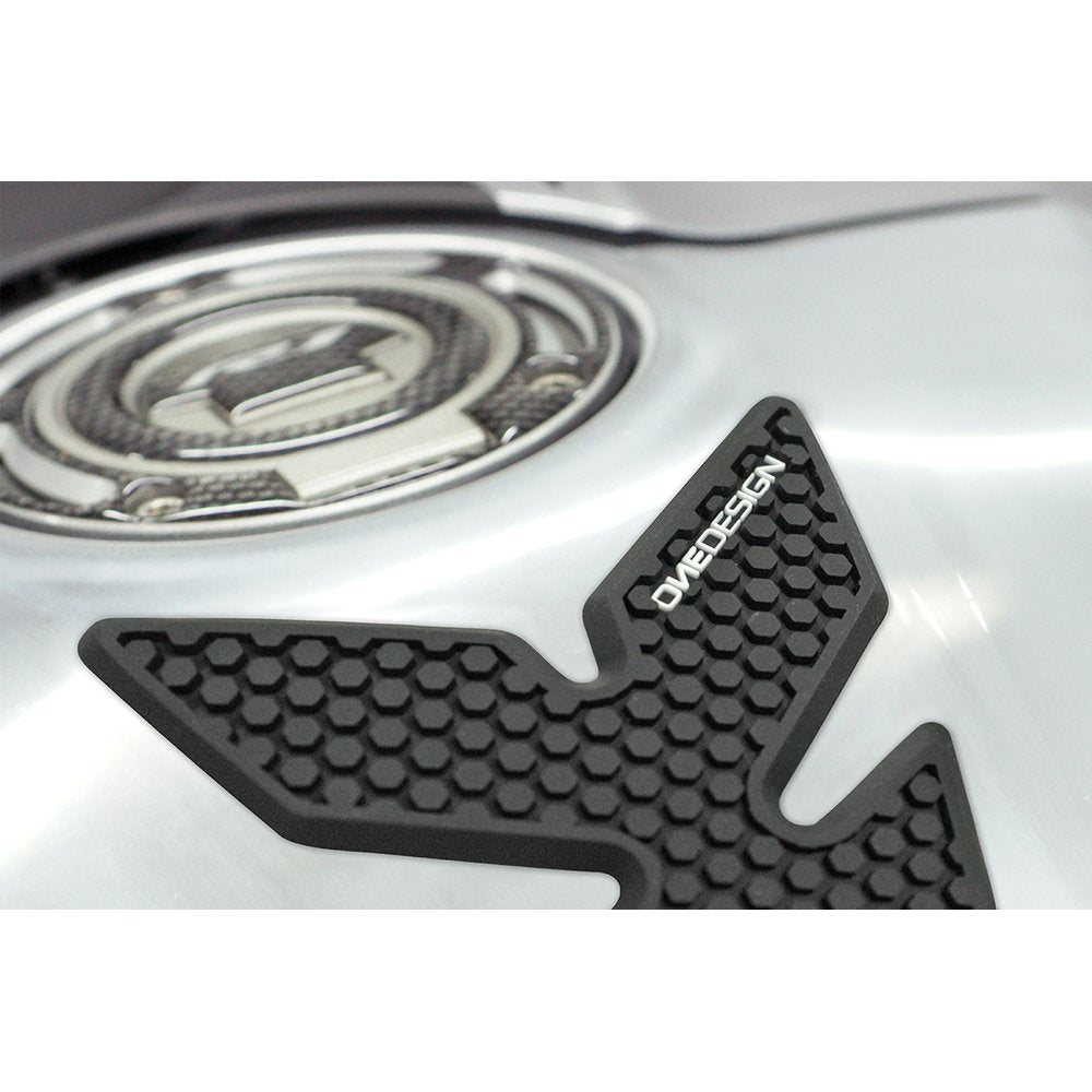 PUIG HI-TECH PARTS Tank Pad - Tire - Black 9939N
