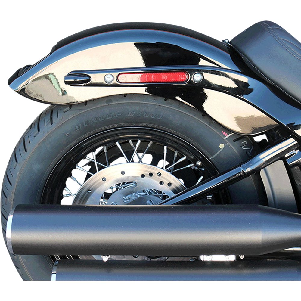 PAUL YAFFE BAGGER NATION Fender and Frenched-In LED License Plate Kit - Black Frame - FXBB/FLSL PYO:CRF-M8ST-SB-B