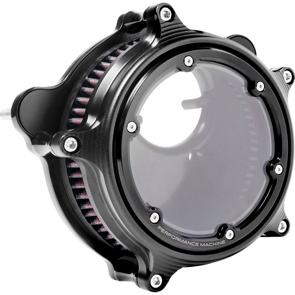 PERFORMANCE MACHINE (PM) Vision Air Cleaner Kit - Black Ops* 0206-2166-SMB