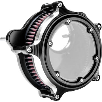 PERFORMANCE MACHINE (PM) Vision Air Cleaner Kit - Contrast Cut* 0206-2166-BM