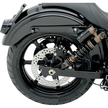 PERFORMANCE MACHINE (PM) 4-Piston Caliper - Rear - Black Ops* - 08-17 FXD 1259-0052-SMB