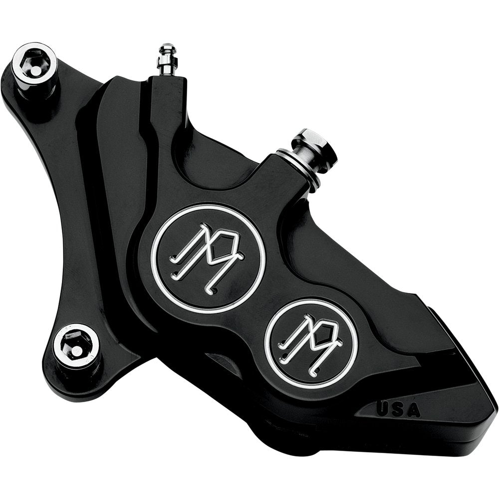PERFORMANCE MACHINE (PM) 4-Piston Caliper - Front Left - Contrast Cut* - 11.5" 0053-2919-BM