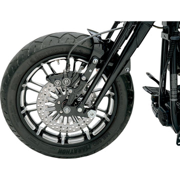 PERFORMANCE MACHINE (PM) 4-Piston Caliper - Front Right - Contrast Cut* - 11.5" 0053-2916-BM