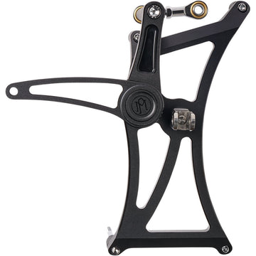 PERFORMANCE MACHINE (PM) Mid Control - Black - Softail 0035-1172M-SMB