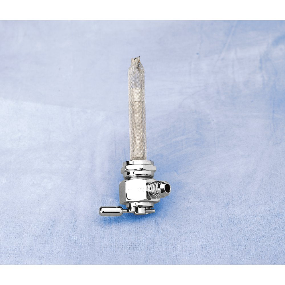 PINGEL Power-Flo* -6AN Fuel Valve - Chrome-Plated - 22 mm 6331-CH