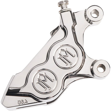 PERFORMANCE MACHINE (PM) 4-Piston Caliper - Chrome - Right Front 0052-2424-CH