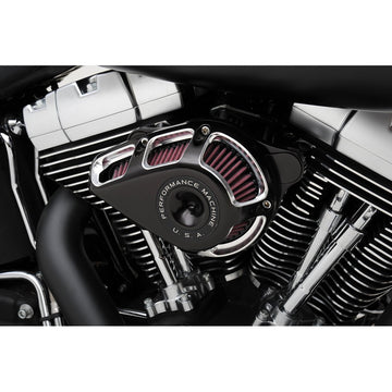 PERFORMANCE MACHINE (PM) Jet Air Cleaner Kit - Contrast Cut* 0206-2112-BM