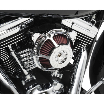 PERFORMANCE MACHINE (PM) Max HP Air Cleaner Kit - Chrome 0206-2081-CH