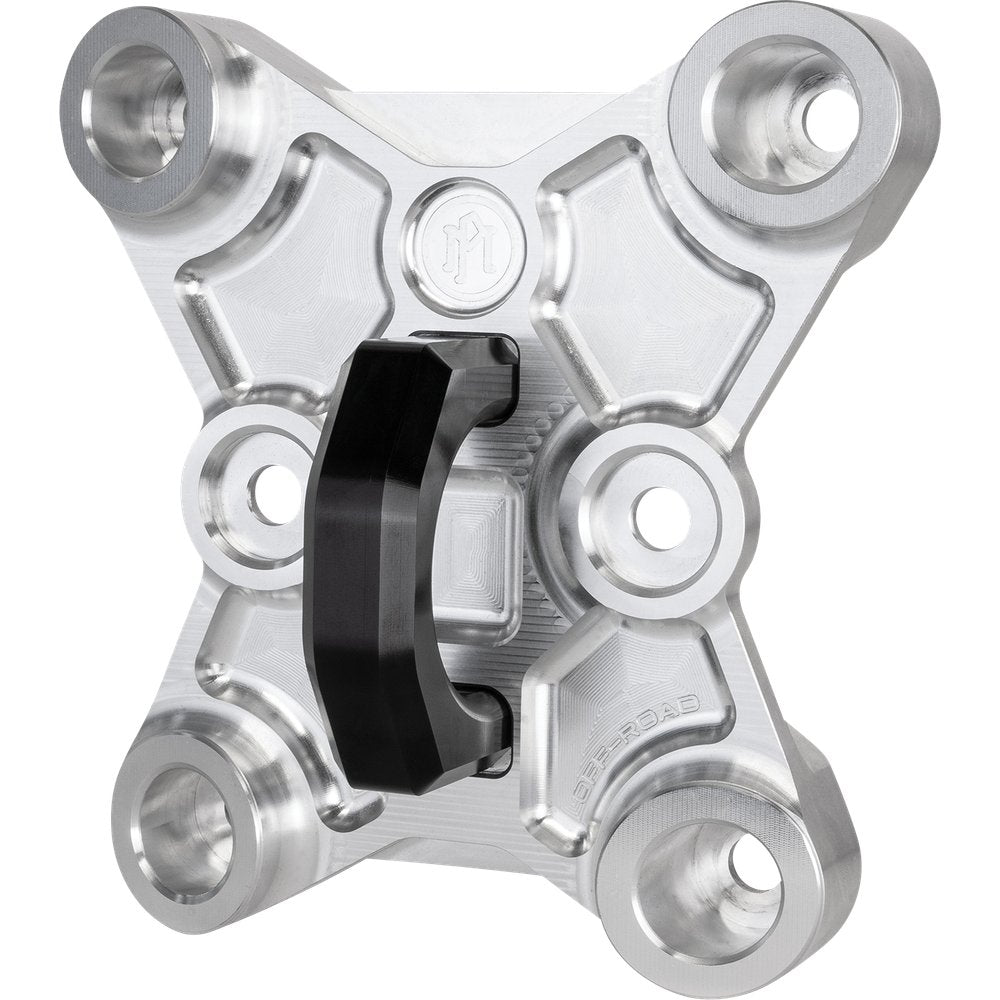 PM OFF-ROAD Radius Rod Plate w/ Black Hook - Can-Am X3 72" - Raw Machined 0222-2002