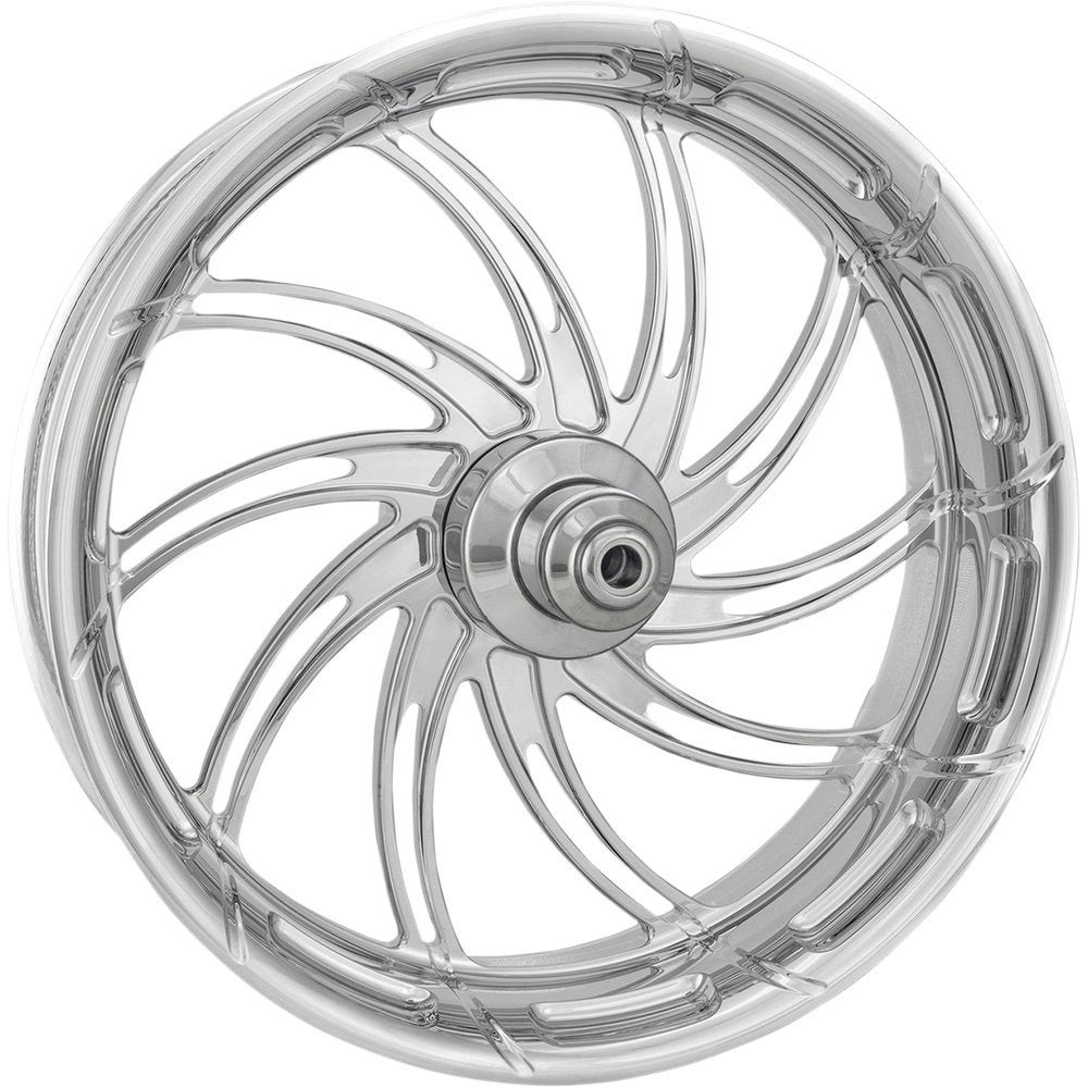 PERFORMANCE MACHINE (PM) Wheel - Supra - Front - Dual Disc/with ABS - Chrome - 21x3.5 - '08+ FL 1204-7106R-SUPAJ-CH