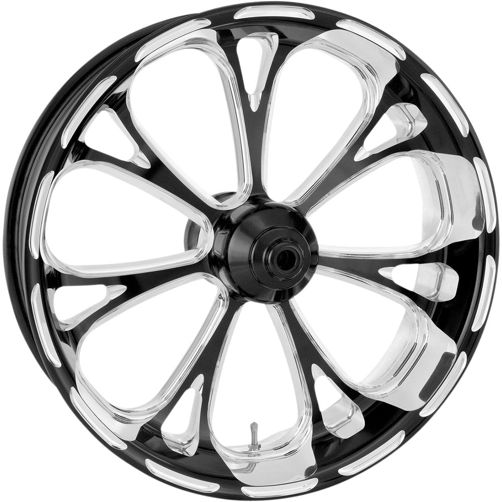 PERFORMANCE MACHINE (PM) Wheel - Virtue - Front - Dual Disc/without ABS - Platinum Cut* - 21x3.5 - '14+ FL 1202-7106P-VIRAJ-BMP