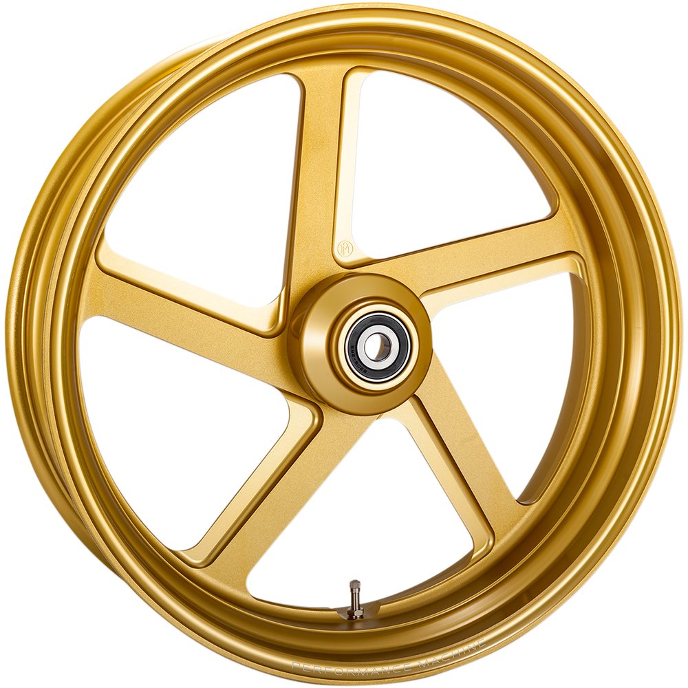 PERFORMANCE MACHINE (PM) Wheel - Pro-Am - Rear - Single Disc/with ABS - Gold Ops* - 18x5.5 1269-7814R-PRO-SMG