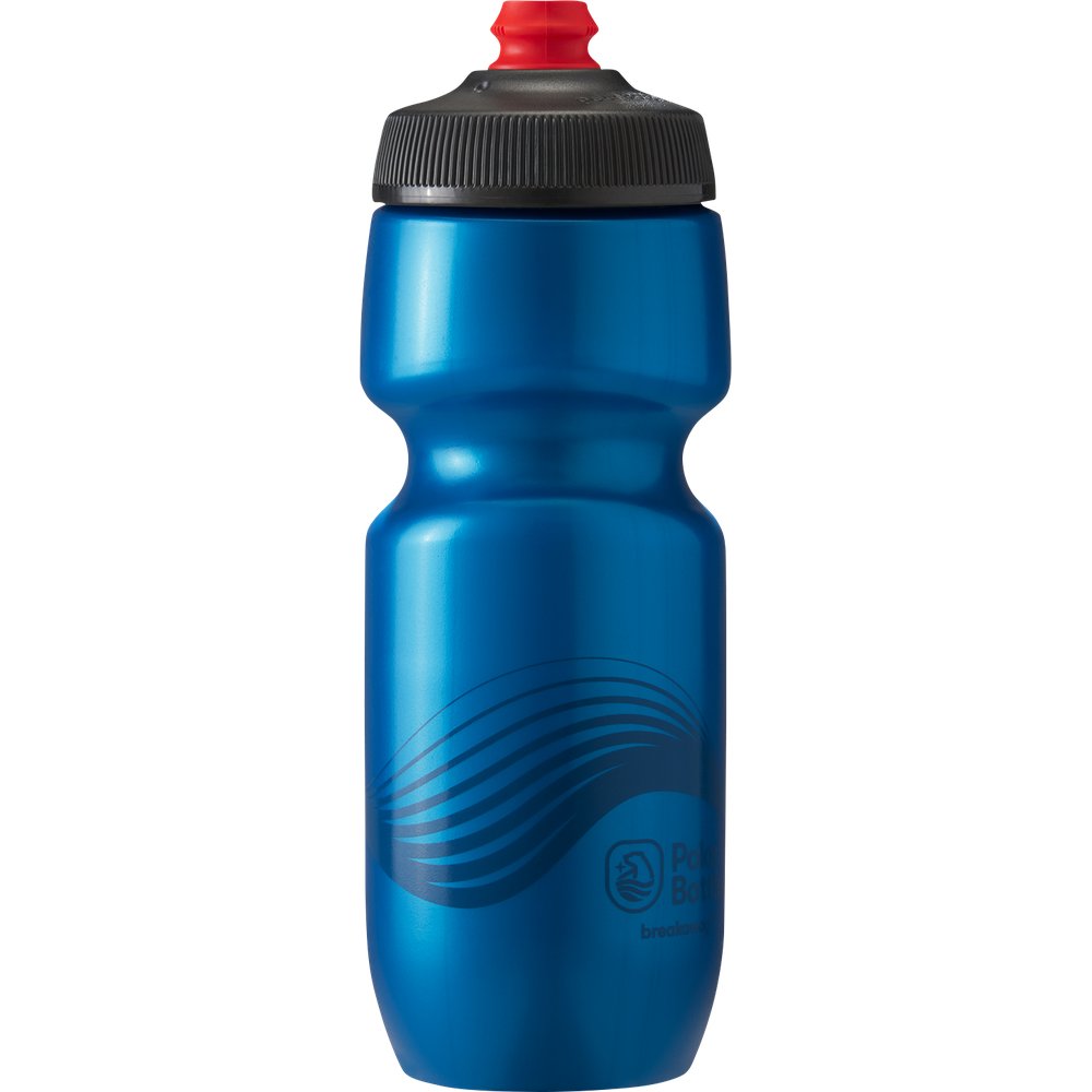 POLAR BOTTLE Breakaway? Bottle - Wave - Blue/Charcoal - 24 oz. SWB24OZ04