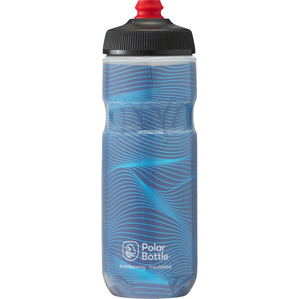 POLAR BOTTLE Breakaway? Insulated Bottle - Bolt - Blue/Silver - 20 oz. INB20OZ15