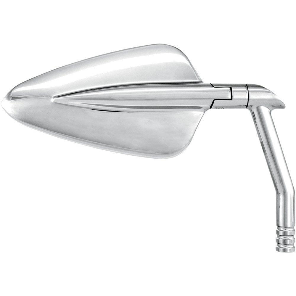 PERFORMANCE MACHINE (PM) Mirror - Vision - Arrow XL - Side View - Triangle - Chrome - Left/Right 0064-2032-CH