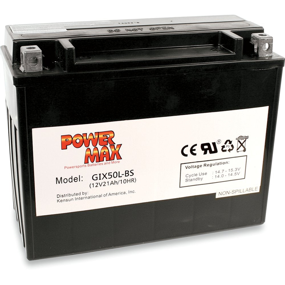 POWER MAX Battery - YTX20L-BS GTX20L-BS