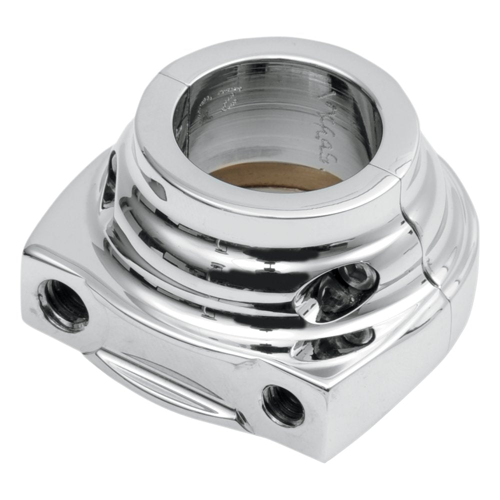 PERFORMANCE MACHINE (PM) Throttle Housing - Thread-In Cable - Chrome 0063-2001-CH