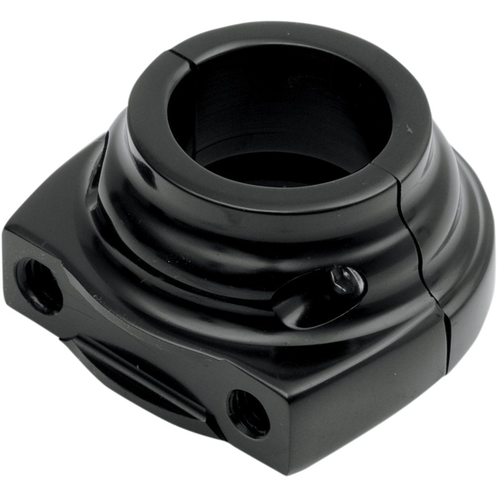 PERFORMANCE MACHINE (PM) Throttle Housing - Thread-In Cable - Black 0063-2001-B