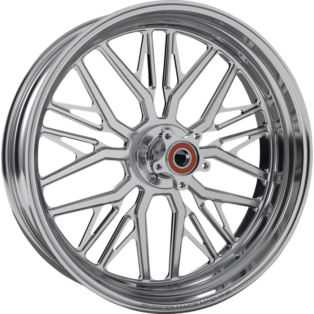 PERFORMANCE MACHINE (PM) Wheel - Phatour - Front - Dual Disc/without ABS - Chrome - 18x5.5 1202-7814R-NVSAP-CH
