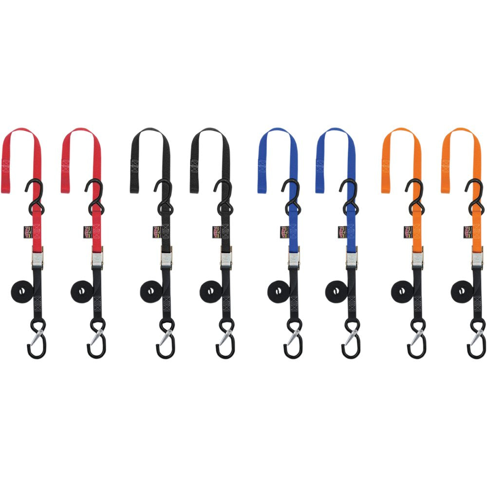 POWERTYE MFG. Cam Buckle - Sewn-In Soft-Tye - 1" x 5-1/2' - Blue 23623-SR