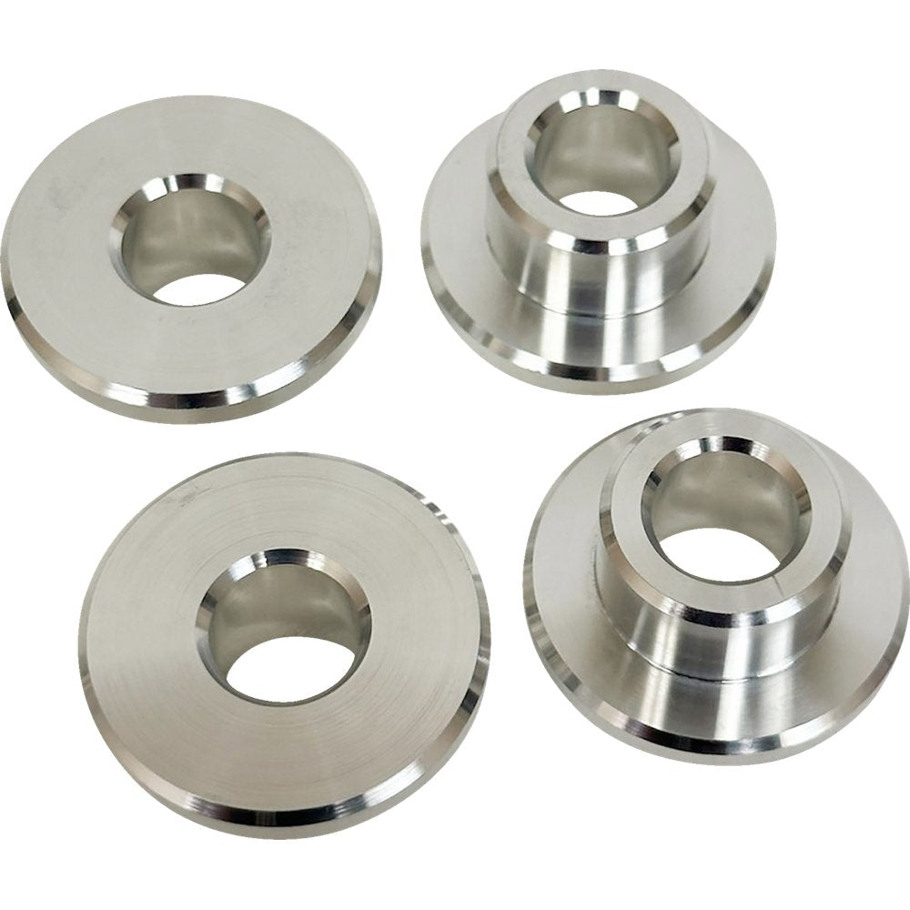 PRO-ONE PERF.MFG. Solid Riser Bushing Kit - Raw Aluminum 103060RAW