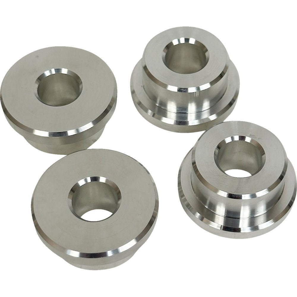 PRO-ONE PERF.MFG. Solid Riser Bushing Kit - Raw Aluminum 103050RAW