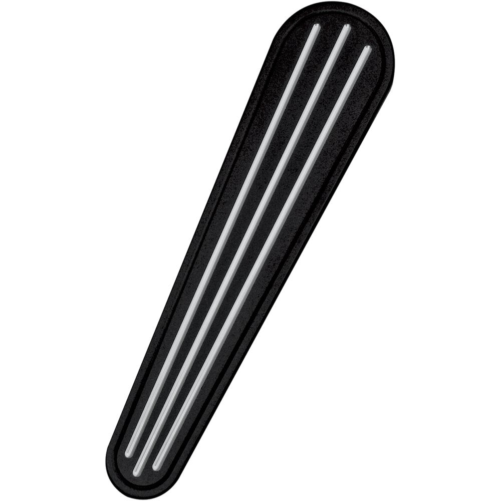 PRO-ONE PERF.MFG. Dash Insert - Ball-Milled - Black/Silver 908365B