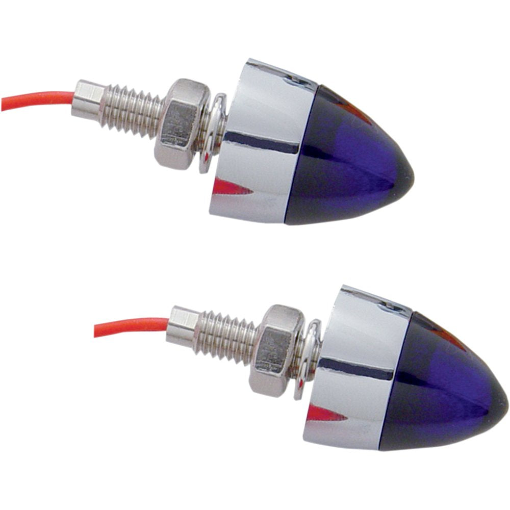PRO-ONE PERF.MFG. Bullet Mini Marker Lights - Blue 402260