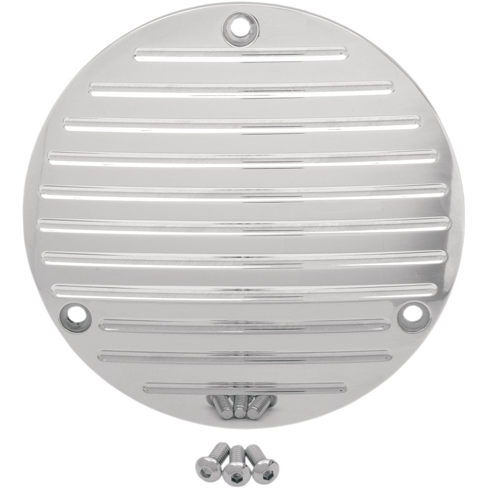 PRO-ONE PERF.MFG. Millennium Derby Cover - Ball Milled - Chrome 202130