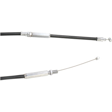 RACE SHOP INC. Black Vinyl Extended Throttle Cable - +8" - Yamaha TC-9