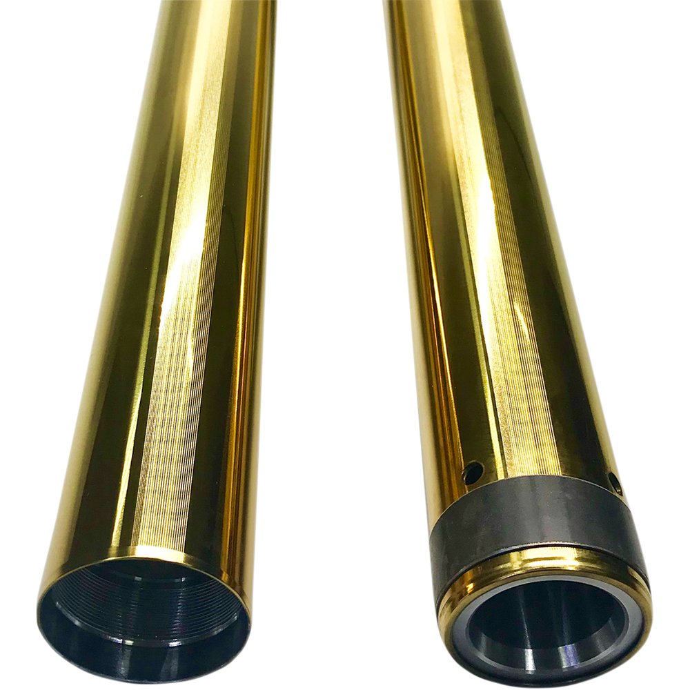 PRO-ONE PERF.MFG. Fork Tube - 49 mm - 27.50" - Gold 105130G