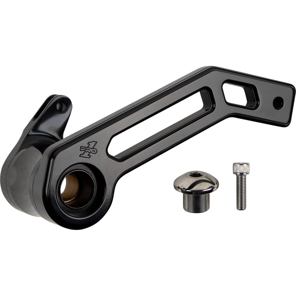 PRO-ONE PERF.MFG. Touring T-Rex Shorty Brake Arm - Black - '14-'22 FL 500773B