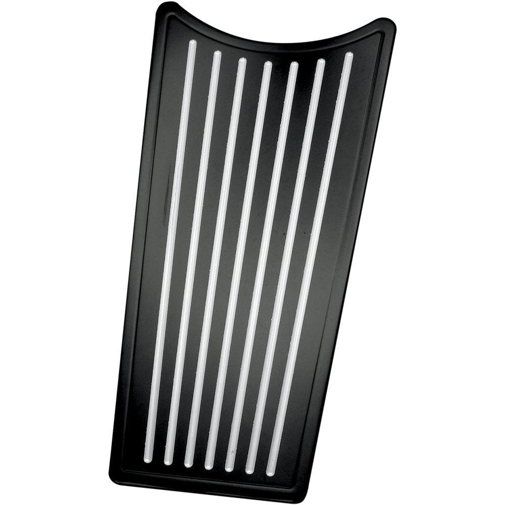 PRO-ONE PERF.MFG. Dash Insert - Ball-Milled - Black/Silver 908335B