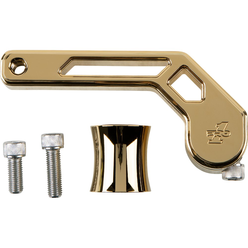 PRO-ONE PERF.MFG. T-Rex Shorty Shifter Arm - Gold - '88-'22 FL 500775TIN