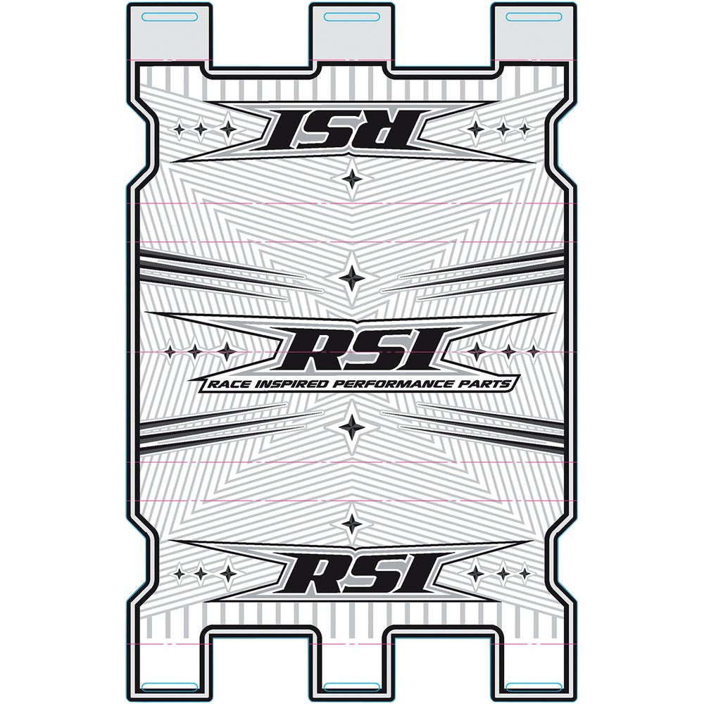 RACE SHOP INC. Cold Weather Handlebar Pad - Small - White BPS-WHITE