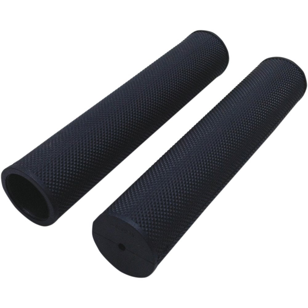 RACE SHOP INC. Black Rubber Grips - 5" - Black G-5