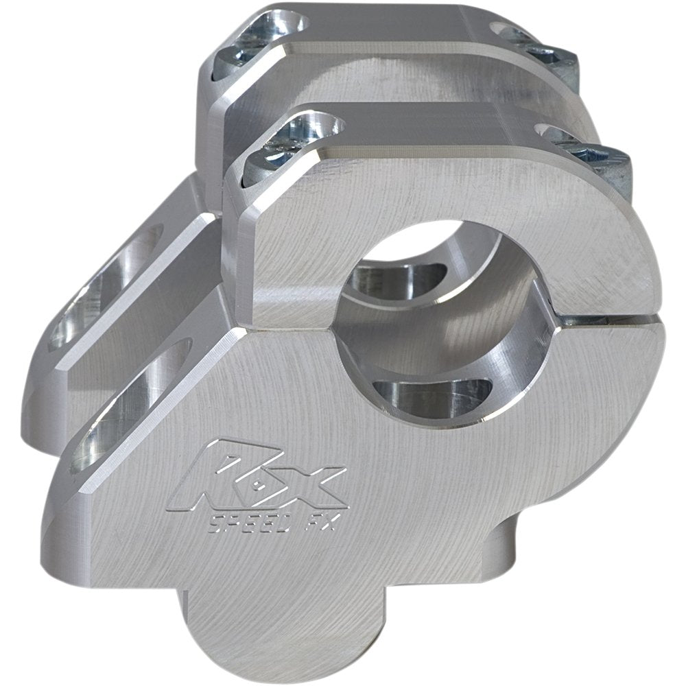 ROX SPEED FX 1-1/2" Barback Risers for 1-1/8" Handlebars - Silver 3R-B17R-15M