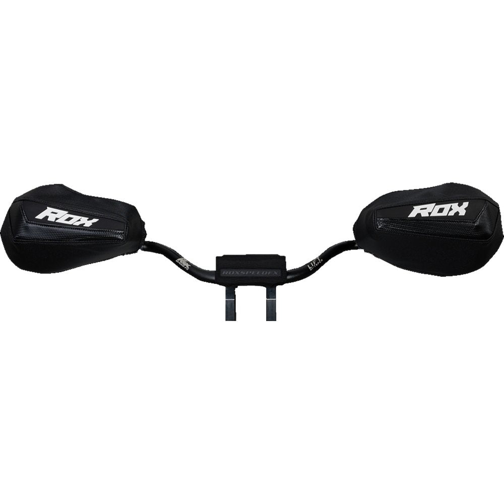 ROX SPEED FX Generation 3 Flex-Tec Handguards - Black/White FT3-HG-W