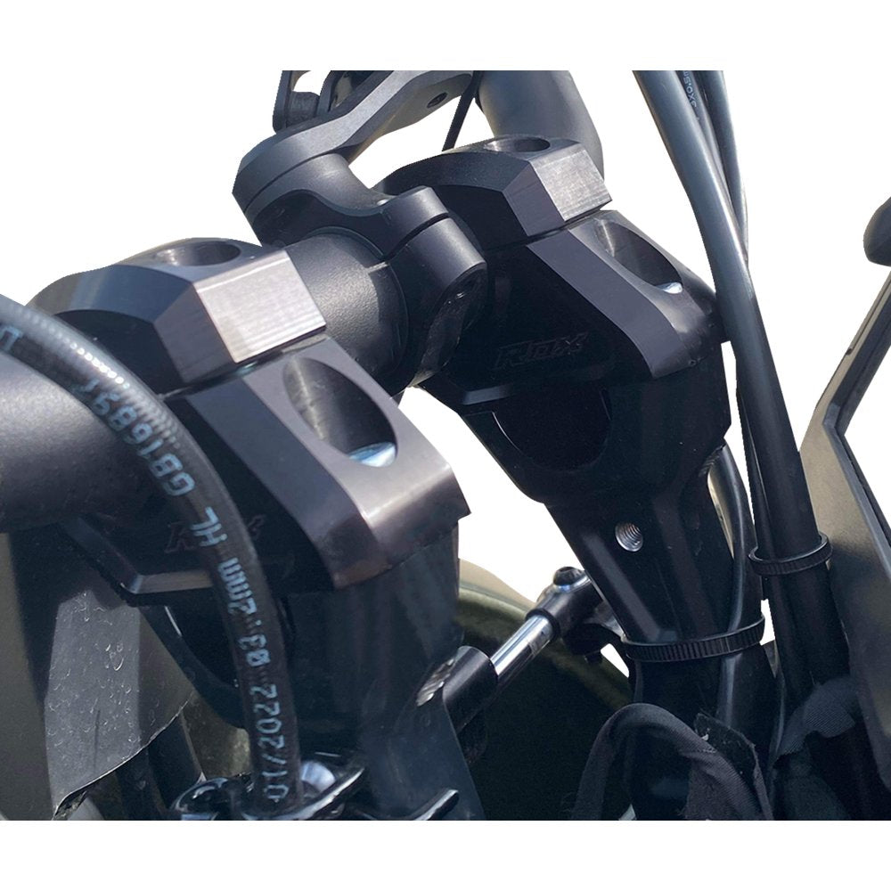 ROX SPEED FX 1-1/2* Barback Handlebar Risers - Pullback - Pan-America 3R-B21R-15K