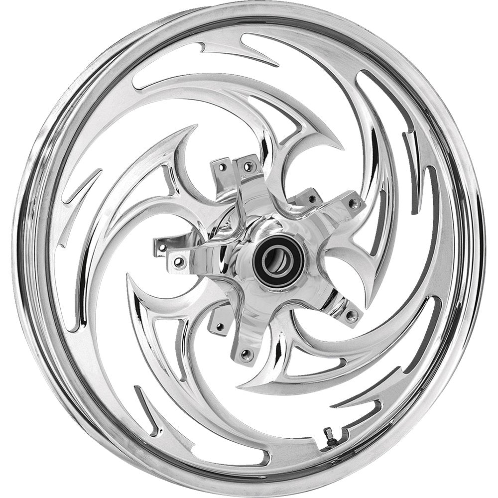 RC COMPONENTS Wheel for Stock Rotor - Savage - Front - Chrome - 21x3.5 0321350-85C925-21AC