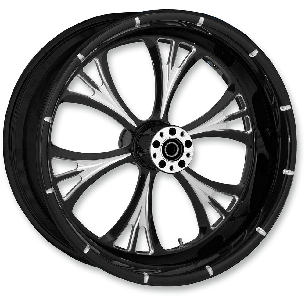 RC COMPONENTS Wheel - Majestic Eclipse - Rear - Single Disc/without ABS - Black Eclipse - 18x5.5 - '09-'23 FLH 18550-9210-102E
