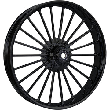 RC COMPONENTS Wheel - Illusion - Front - Dual Disc/with ABS - Black - 21x3.5 0321350-126B1