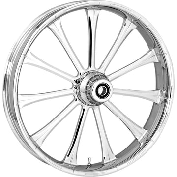 RC COMPONENTS Wheel - Exile - Front - Dual Disc/with ABS - Chrome - 21x3.5 21350-9031A-122