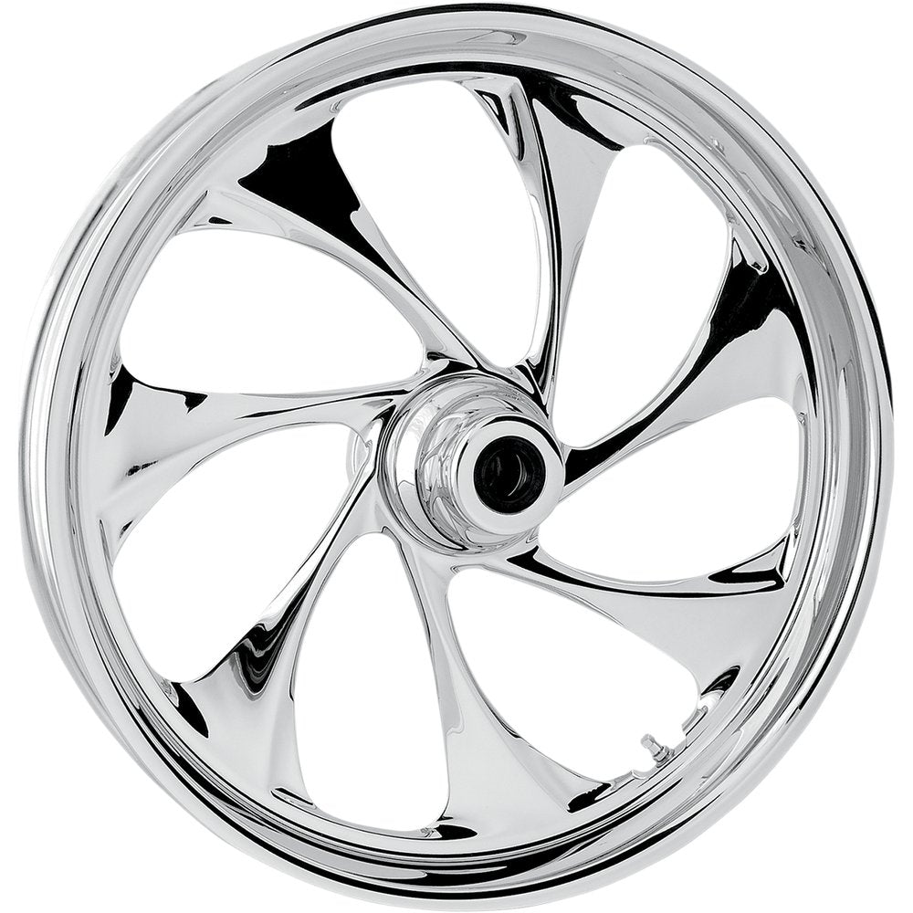 RC COMPONENTS Wheel - Drifter - Front - Dual Disc/without ABS - Chrome - 21x3.5 - '08-'23 FLT 21350-9031-101C