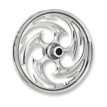 RC COMPONENTS Wheel - Savage - Front - Dual Disc/with ABS - Chrome - 21x3.5 - '08-'13 FLT 21350-9031A-85C