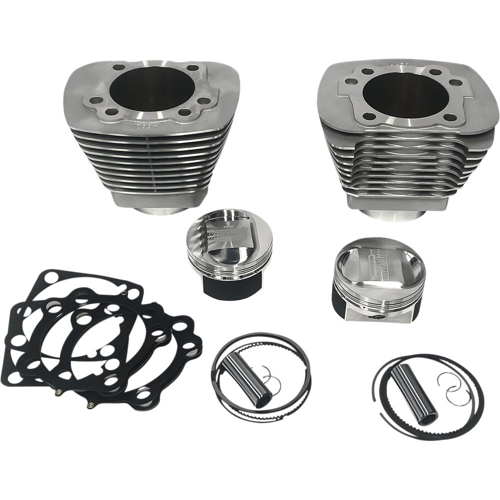 REVOLUTION PERFORMANCE, LLC Cylinder Kit - 1250 cc - Big Bore - Natural Silver - XL1200 RP201-404W