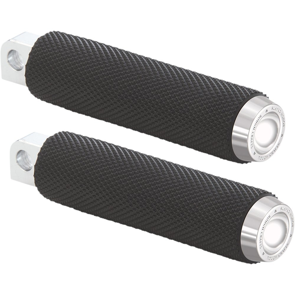 ROUGH CRAFTS Foot Peg - Male Mount - Chrome - Knurled RC-400-001